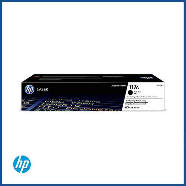 HP 117A Black Toner Cartridge (W2070A)